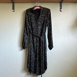 Banana Republic Floral Shirtdress Size 6